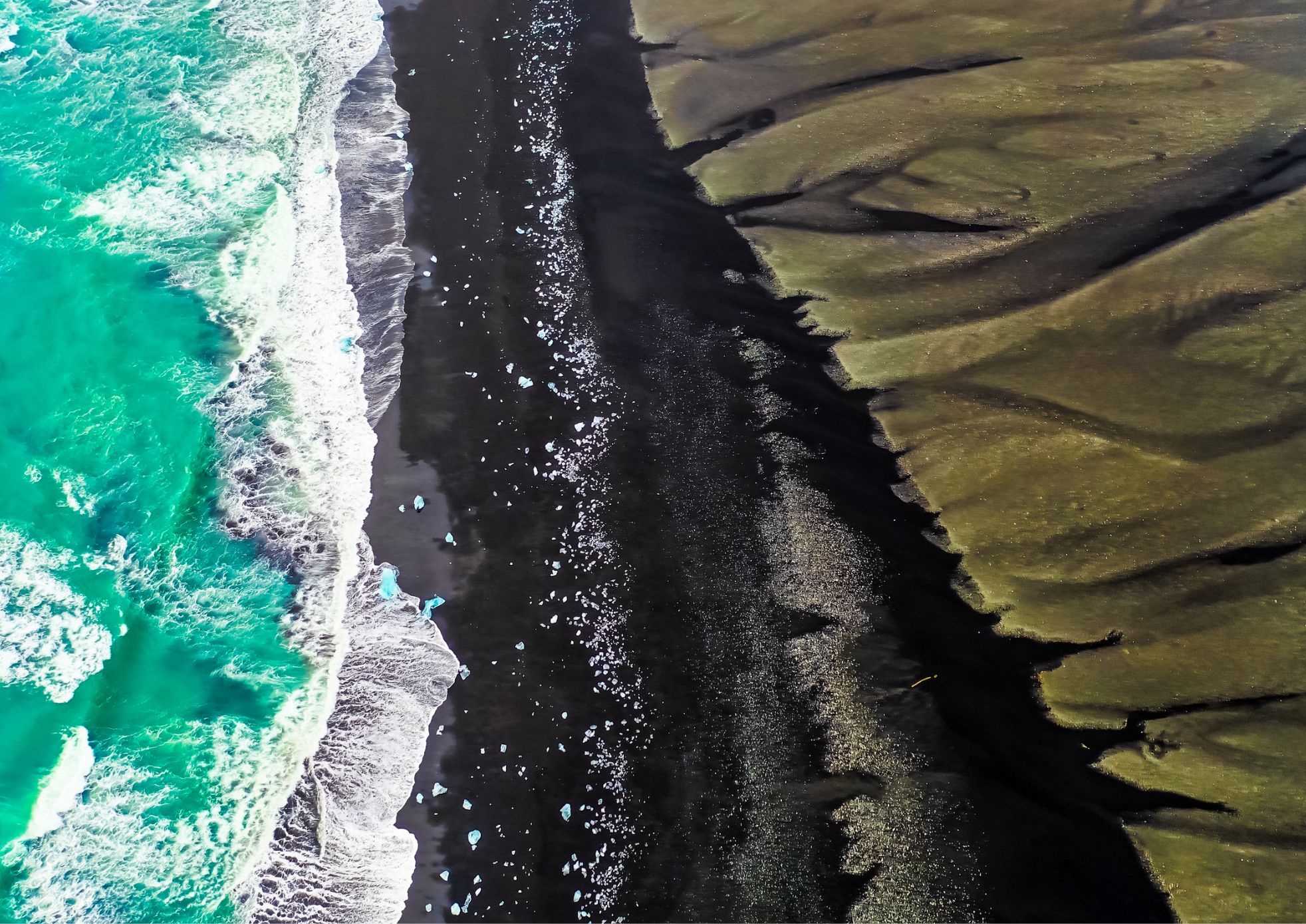 Diamon Beach, Iceland